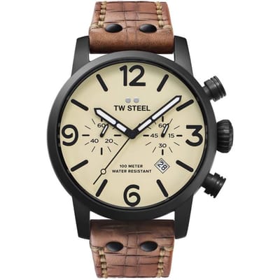 TW Steel MS43 Maverick Heren Horloge 45mm 5ATM