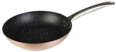 20 cm antiaanbakpan met inductiebasis - BPA en PFOA vrij, gesmeed aluminium