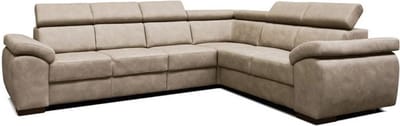 DiamantMeubelen Hoekbank Cordoba - (Stof Beige) - 5 zits