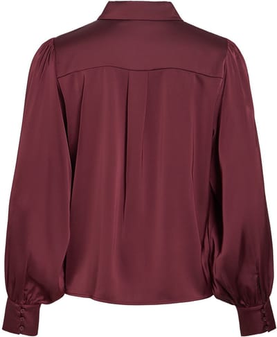 VILA - VIENNA RAVENNA L/S BALLOON SHIRT - NOOS - Dames - Blouses