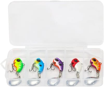 Vibration Baits - Kunstazen Set - Vissen Vangen - Vib Aantrekkingskracht - 5 Stuks 6g 10g - Metaal