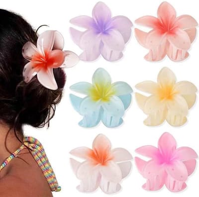 6 Stuks Matte Haarclips: Sterke Grip Voor Dik, Dun, Krullend Haar