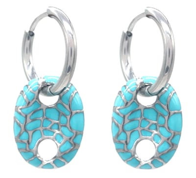 Oorbellen - oorhangers - bedel - hanger - oorsieraad - sieraad - accessoire - zilverkleurig - hip - tijdloos - unisex - vrouwen - dames - stijlvol - chique - feest – cadeau