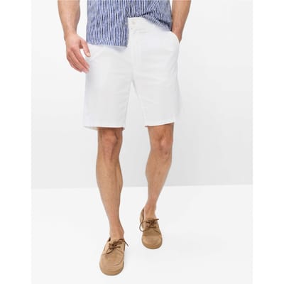 Brax Heren Bermuda  Style TINO WHITE, wit, maat 46