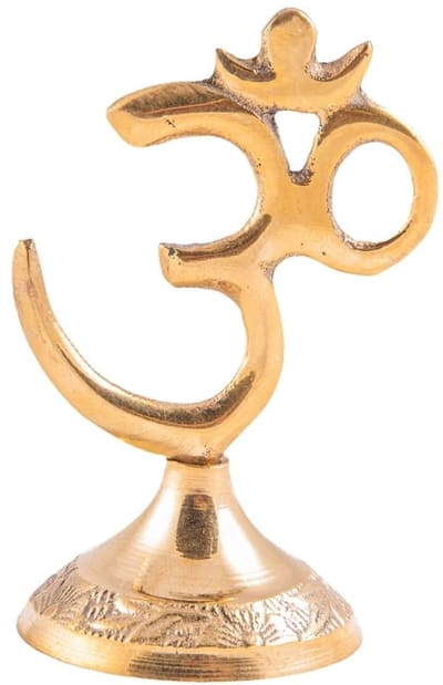 Ohm messing staand 7,5 cm