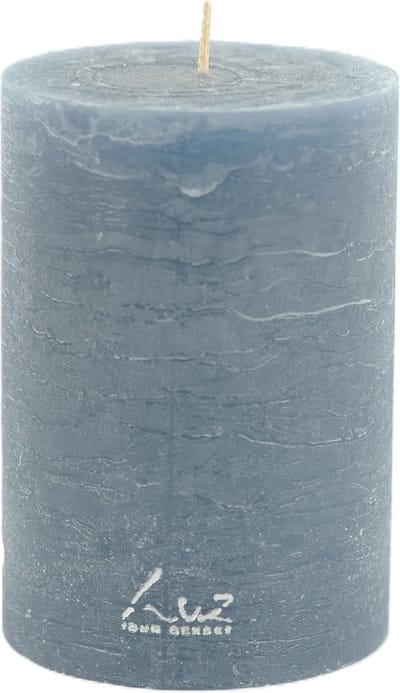 Rasteli Luz Your Kaars Cilinder Blauw-Oceaan Blauw D 9 cm H 13 cm
