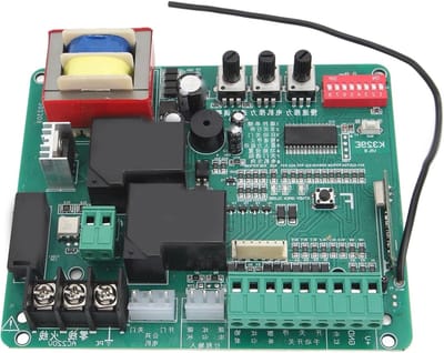 Elektronische Hoofdbesturing voor Schuifpoorten, Vervangende Logica Kaart met LED-indicatoren voor Motor en Toebehoren (220V)