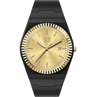 Ice Watch ICE power - PW1 - Golden black 024769 Horloge - Siliconen - Zwart - Ø 36 mm