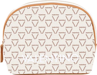 Valentino Bags Dames LIUTO Toilettas - Ecru / Multi