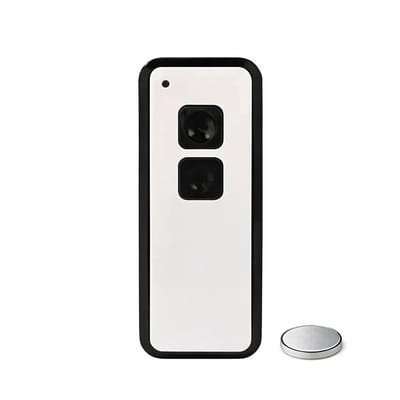 Handzender voor Novoferm Novotron 502 / 504 / 512 / 522 / 524 – 433 MHz Garagedeur Afstandsbediening – 2 Kanalen – Inclusief Batterij