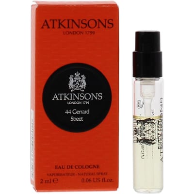 Atkinsons, 44 Gerrard Street, Eau De Cologne, Unisex, 2 ml *Flesje