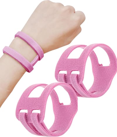 U Fit One 2 Stuks TFCC Polsbrace - Polsbandage - Wrist Support - Compressie Handschoen - RSI - Pols Ondersteuning & Versteviging - Polssteun - Roze