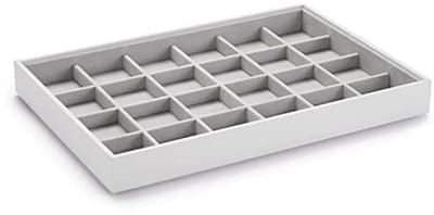 Stackbare Sieradenbox met 24 Compartimenten - Sieraden Organizer en Display