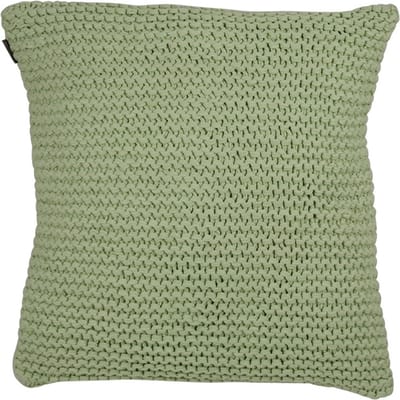 Kussen Knit Licht Groen | 45 X 45 | Sierkussen Voor Woonkamer Of Slaapkamer