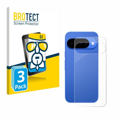 Screenprotector 3 Stuks voor Google Pixel 10 (Achterkant) Beschermglas transparant