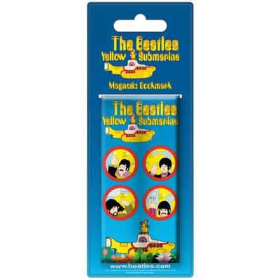 The Beatles - Yellow Submarine Portholes - Boekenlegger - Magnetisch