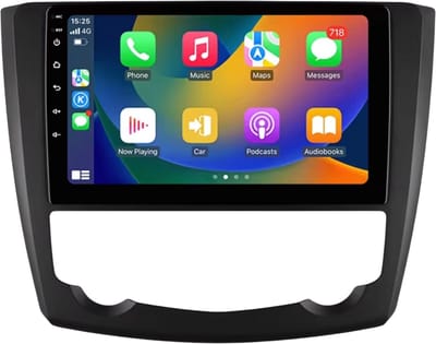 Autoradio met bluetooth - Carplay - Voor Renault Kadjar (2015-2019) - Geschikt voor Apple en Android - Stereo - Navigatie - Navigatiesysteem auto - 2GB 32GB