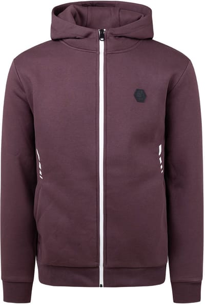 Cruyff Forth Trainingsjack Heren Bordeaux - Maat: S
