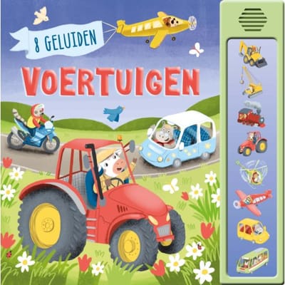 Voertuigen - 8-Geluidenboek - Claire Mowat