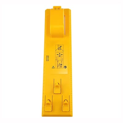 Dailygoods - Foto Opknoping Tool - Muur Ophangset - Inclusief Waterpas - Geel - Fotohanger - Geschikt voor Diverse Oppervlakken - Eenvoudig in Gebruik