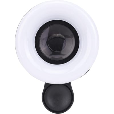 Telefoon Macrolens met LED Invullicht 15X High Definition Lens voor Wimper-, Sieraden-, Detailfotografie