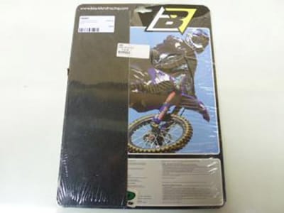 een zwart anti-slip plakbord voor enduro bikes 780887 nieuw