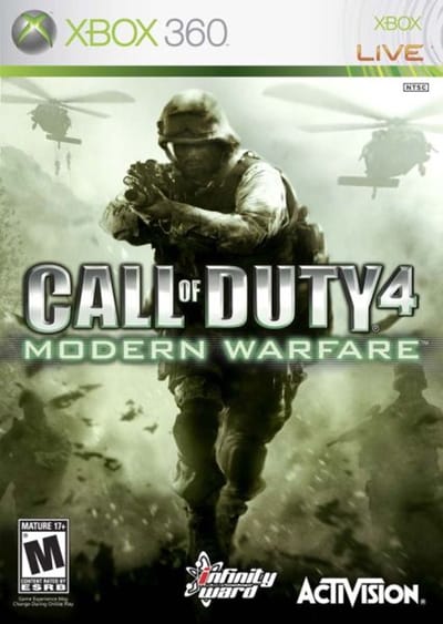 Call of Duty 4 Modern Warfare-Amerikaans (Xbox 360) Gebruikt