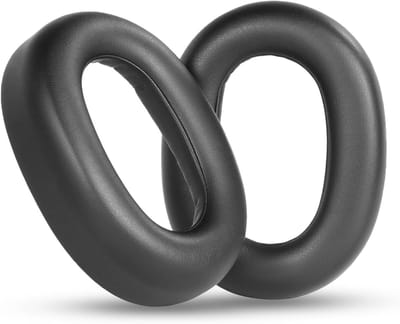 Vervangende Oorkussens voor Jabra Evolve2 85 UC/MS Draadloze Hoofdtelefoon, Zacht Leer en Geheugenfoam voor Comfort en Geluidsisolatie