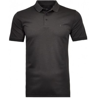 Ragman Uni Polo Light Cotton Mix Antraciet / male