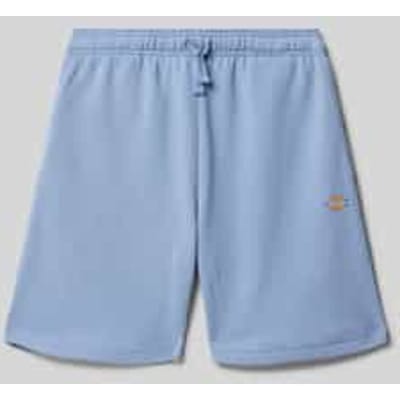 Regular fit sweatshorts met labelprint, model 'MAPLETON'