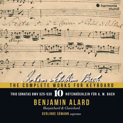 Benjamin Alard & Gerlinde Samann - Bach: The Complete Works For Keyboard (3 CD)