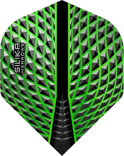 Dartflights Standaard Groen - Set van 3