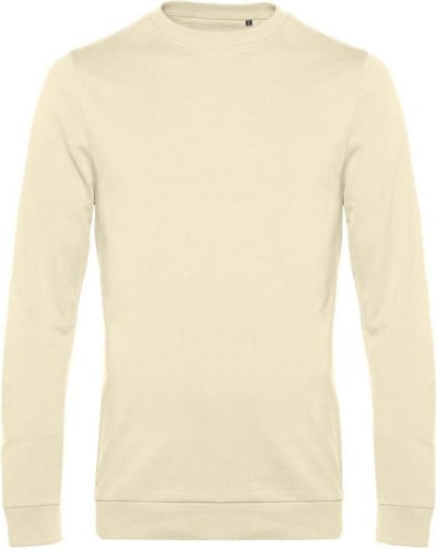 B&C Heren in sweatshirt (Lichtgeel)