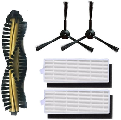 Geschikt voor ILIFE A4 A4S Robotstofzuiger Accessoires Hoofdzijborstel HEPA-filter