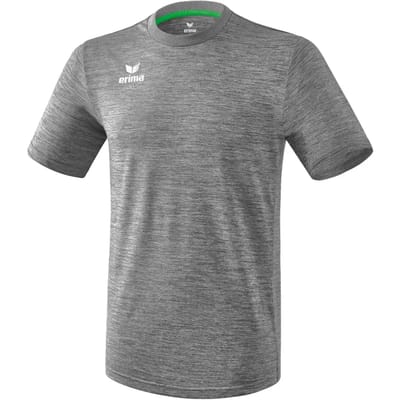 Erima Liga Shirt Korte Mouw Kinderen - Grijs Melange | Maat: 116