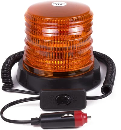 Benson Zwaailamp/waarschuwingslicht - oranje - LED - 12V - Auto waarschuwingslamp