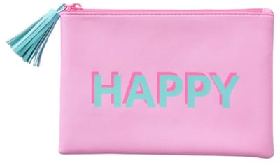 Make-up tasje roze happy - Boltze