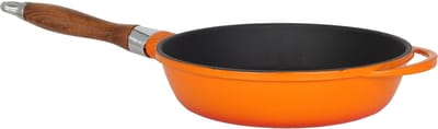 Lava Koekenpan - 24 cm - 2.0 liter - Gietijzer - Oranje