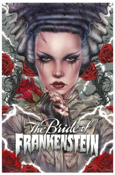Sideshow Collectibles Bride of Frankenstein Art Print Bride Afterlife by Brian M. Viveros 61 x 41 cm - unframed Poster & Wallscrolls
