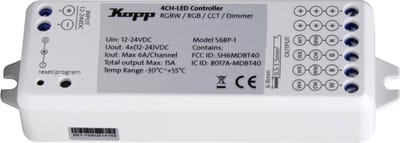 Blue-Control 8650.0101.9 4-kanaals Controller Wit