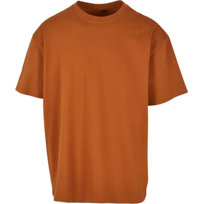 Build Your Brand - Heavy Oversized T-Shirt - Toffee maat M