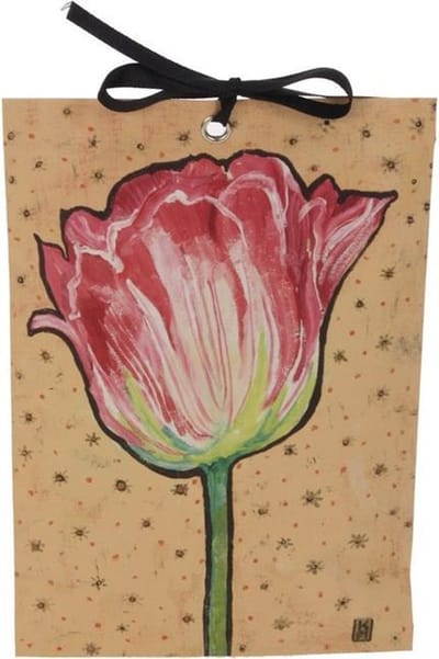 Geurzakje Roze tulp (gardenia) 17x11,5cm