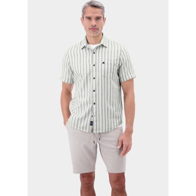 slim fit vrijetijdsoverhemd met kentkraag