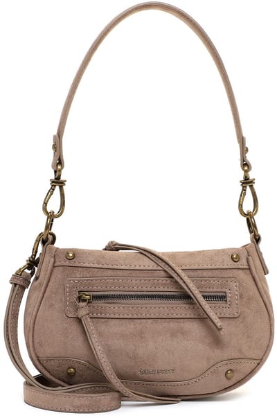 SURI FREY Buideltas SFY Brittney ( 17411 ) - Dames handtassen - darktaupe 950