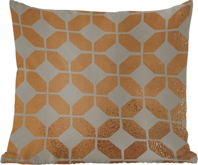 Sierkussens - Kussentjes Woonkamer - 50x50 cm - Patronen - Luxe - Goud - Grijs