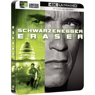Eraser - 30th Anniversary Steelbook - 4K Ultra HD + Blu-ray - import