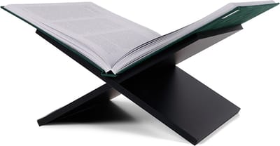 XEMM Boekenstandaard - Boekenhouder - Salontafelboek - Boekensteun - 33 x 29 x 19,5 cm - Zwart