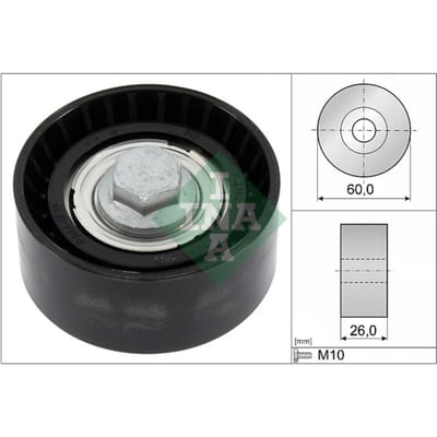 Schaeffler Ina Rondsel/geleiderpoelie, V-riem INA 532 0868 10