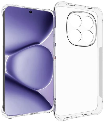 Coverup Hoesje - Geschikt voor Xiaomi Redmi Note 15 Pro 5G Hoesje - Coverup TPU Back Cover met AirBag Corners - Transparant