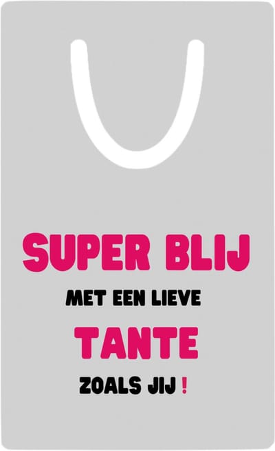 Hacebo® - super blij met een lieve tante zoals jij metalen boekenlegger - Tante - de liefste tante - verjaardag - cadeautje voor tante - tante artikelen - kado - geschenk Bladwijzer boekenleggers - 7.6 cm x 5cm